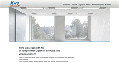 Desktop Screenshot of miro-gipser.ch